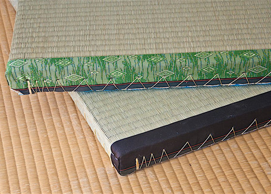 authentic japanese tatami mats in various designs