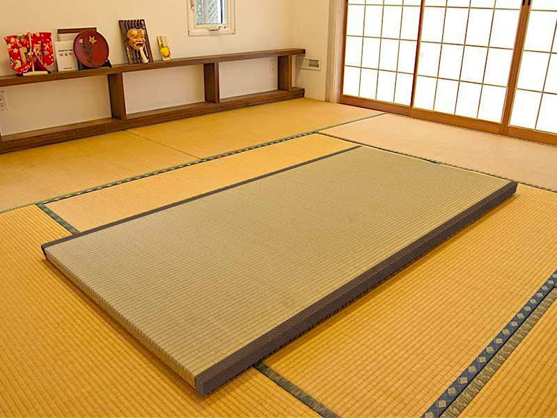 tatami mat full size with brown sides