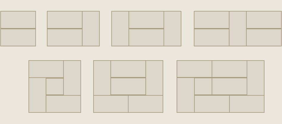 tatami layouts