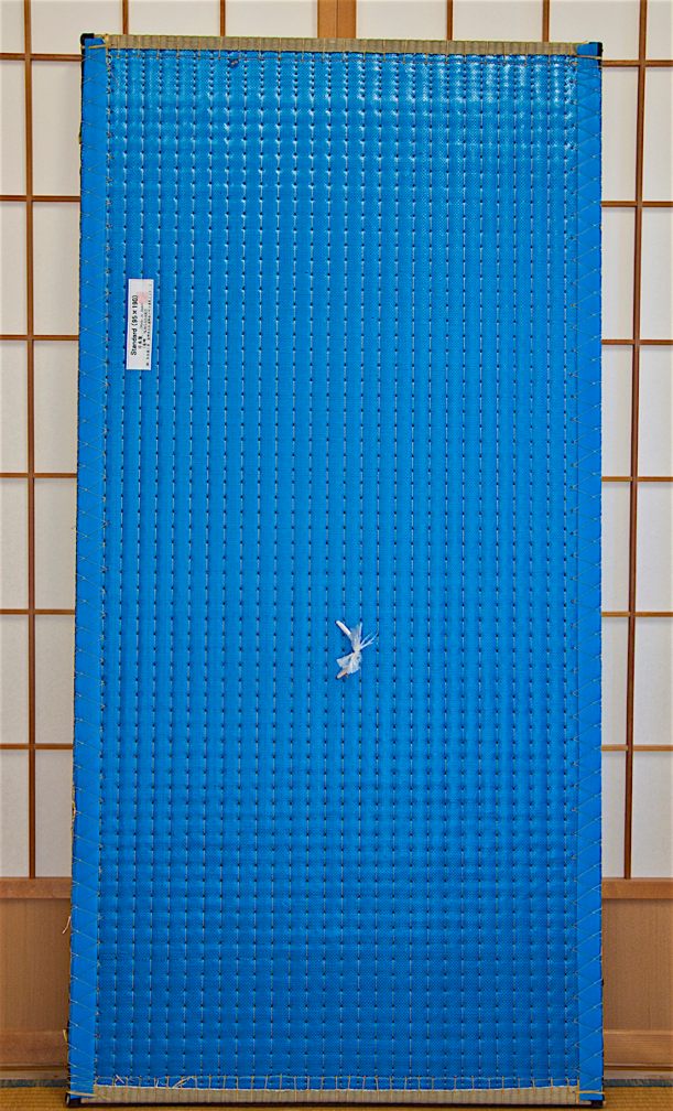 authentic japanese tatami mat blue