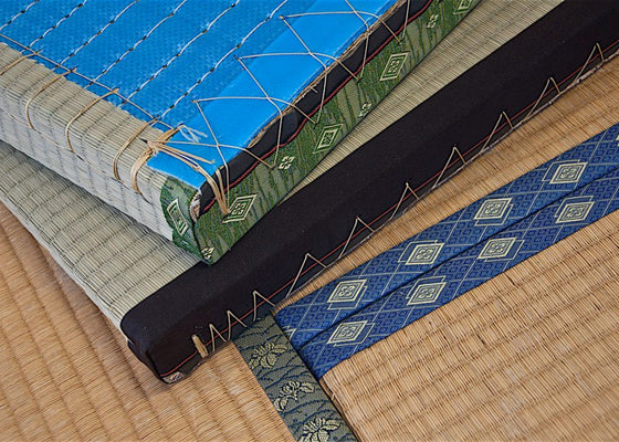 authentic japanese tatami mats in various designs