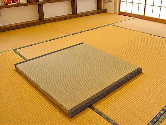 tatami mat half size brown