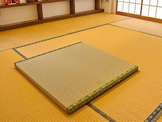 tatami mat half size with green borders